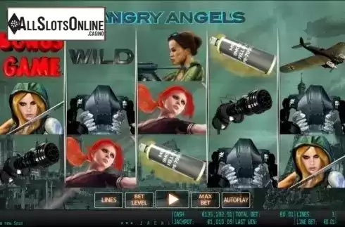 Gane reels. Angry Angels HD from World Match