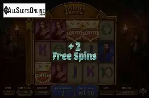 Additional Free Spins. Arthurs Fortune from Yggdrasil