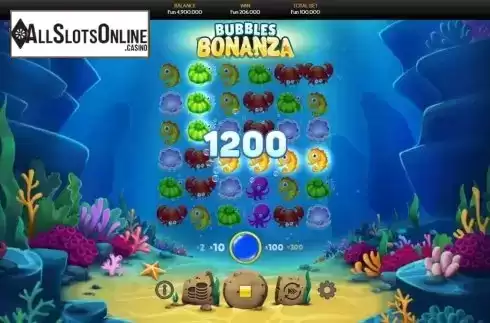 Win Screen 2. Bubbles Bonanza from OneTouch