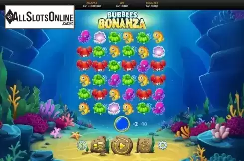 Reel Screen. Bubbles Bonanza from OneTouch