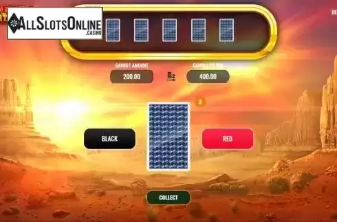 Risk/Gamble game screen