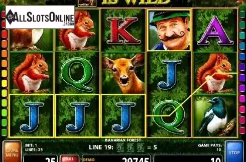 Screen 3. Bavarian Forest from Casino Technology