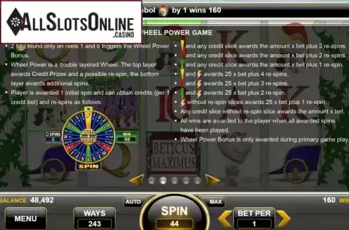 Features 2. Beticus Maximus from Spin Games