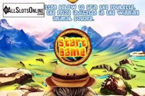 Bonus Game screen. Big Game Safari from MultiSlot