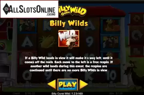 Features 2. Billy Gone WIld from Live 5