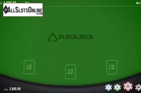 Game Workflow screen . Blackjack (Relax) from Relax Gaming