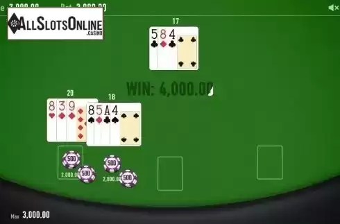 Win Screen . Blackjack (Relax) from Relax Gaming