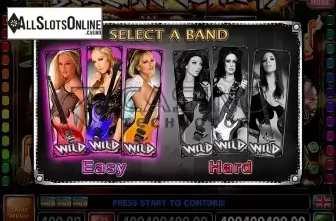 Screen4. Blazing Guitars from Casino Technology