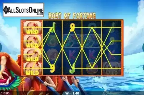 Win Screen 2. Boat of Fortune from Microgaming