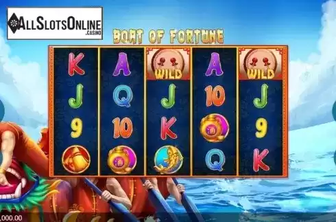 Reel Screen. Boat of Fortune from Microgaming