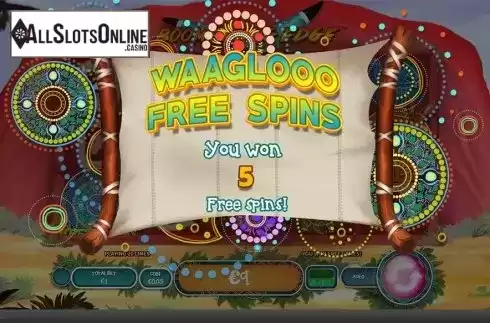Free spins screen. Boomerang Edge from Skywind Group