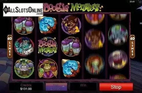 Screen 4. Boogie Monsters from Microgaming