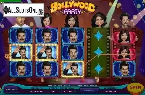 Screen 4. Bollywood Party from Sigma Gaming