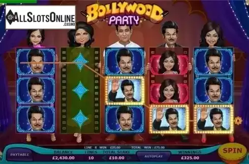 Screen 6. Bollywood Party from Sigma Gaming