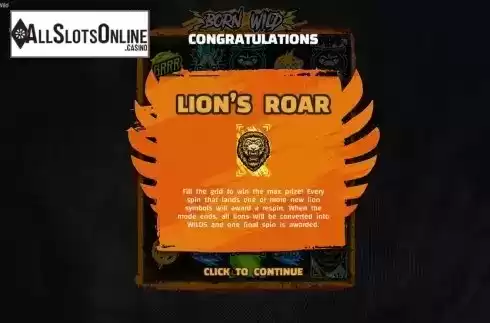 Lion's Roar 1