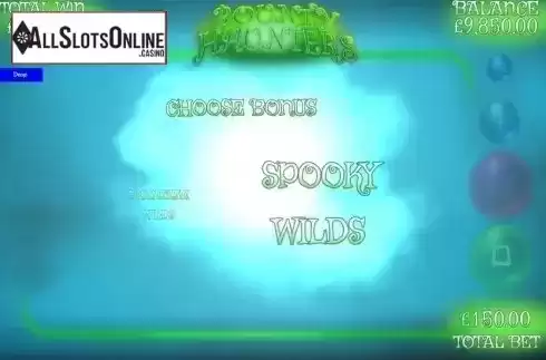 Free spins choose screen. Bounty Haunters from Games Warehouse