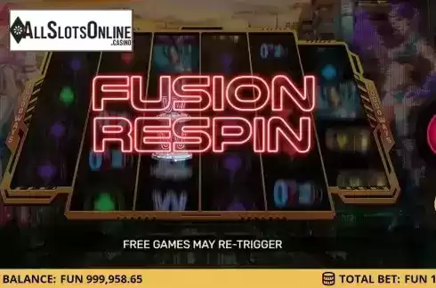 Fusion Respin Win Screen