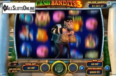 Bandit. Cash Bandits 3 from RTG