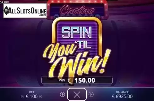 Spin`till win Feature. Casino Win Spin from Nolimit City