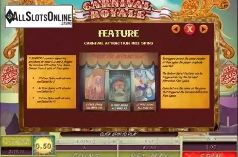 Screen4. Carnival Royale from Microgaming