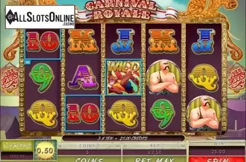 Screen8. Carnival Royale from Microgaming