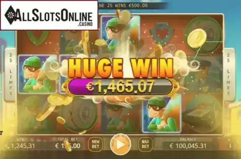 Huge Win. Catch the Thief from KA Gaming