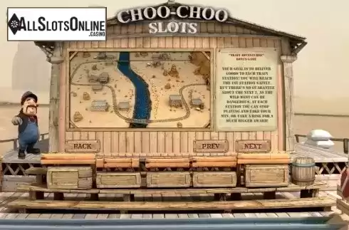 Paytable 3. Choo-Choo Slots from GamesOS