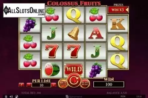 Free Spins 2. Colossus Fruits from Spinomenal