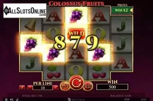 Free Spins 3. Colossus Fruits from Spinomenal