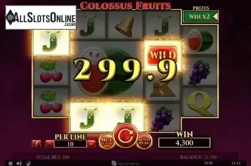 Free Spins 5. Colossus Fruits from Spinomenal