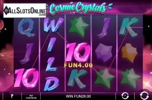 Win Screen . Cosmic Crystals from IronDog