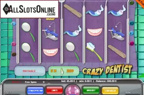 Screen2. Crazy Dentist (9) from Portomaso Gaming