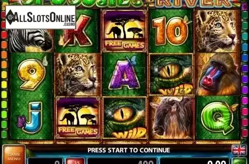 Screen2. Crocodile River from Casino Technology