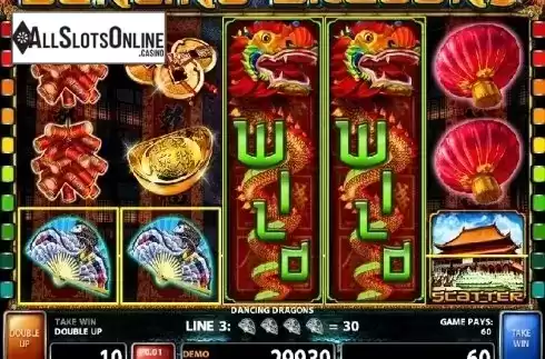 Screen 3. Dancing Dragons (CT) from Casino Technology