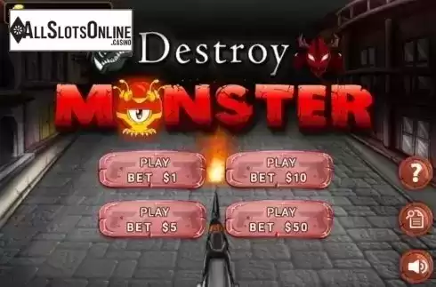 Start Screen. Destroy Monster from MGA