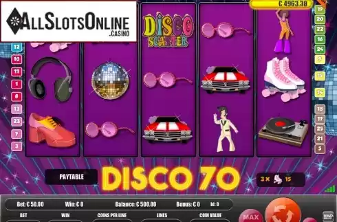 Screen2. Disco Seventies from Portomaso Gaming