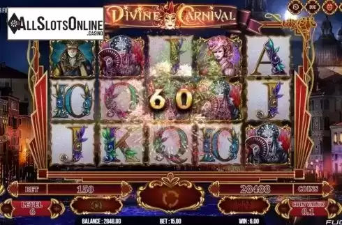Win Screen 4. Divine Carnival from Fugaso