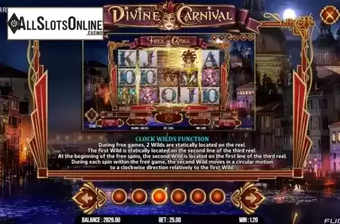 Features 3. Divine Carnival from Fugaso
