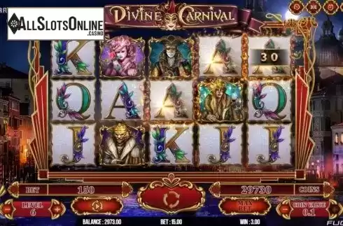 Win Screen 1. Divine Carnival from Fugaso
