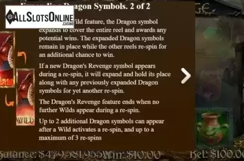 Info. Dragons Revenge from Mobilots