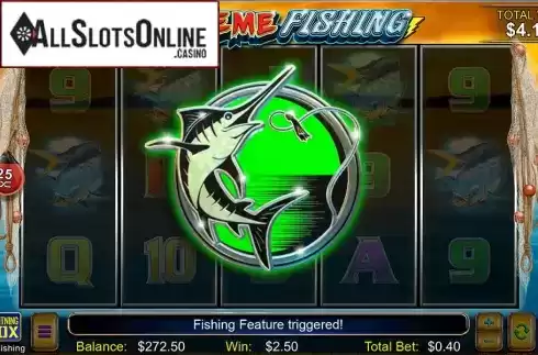 Feature Win. Extreme Fishing from Lightning Box