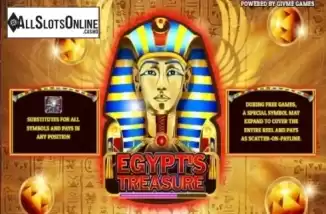 Egypts Treasure. Egypts Treasure from Givme Games