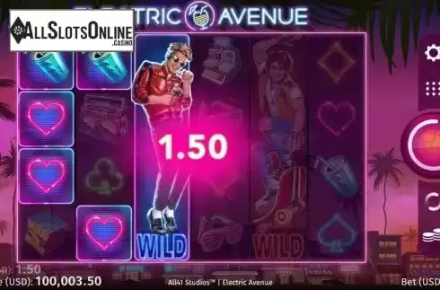 Win Screen 2. Electric Avenue from All41 Studios