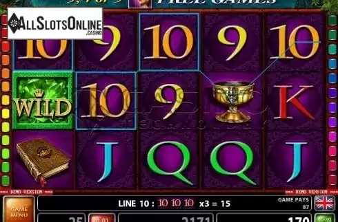 Screen4. Emerald Kingdom from Casino Technology