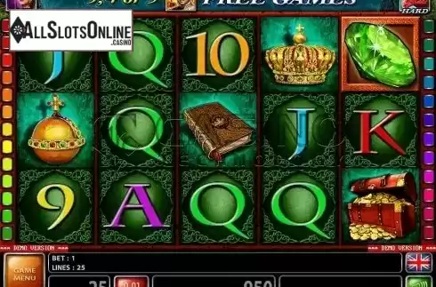 Screen5. Emerald Kingdom from Casino Technology