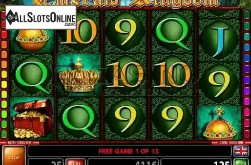 Screen6. Emerald Kingdom from Casino Technology