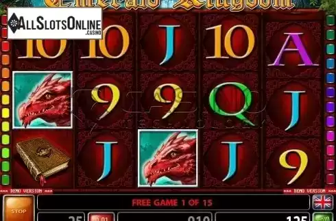 Screen8. Emerald Kingdom from Casino Technology
