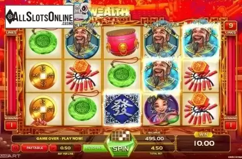 Win 2. Emperors wealth from GameArt