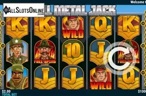 Reel Screen. Full Metal Jack from Slot Factory