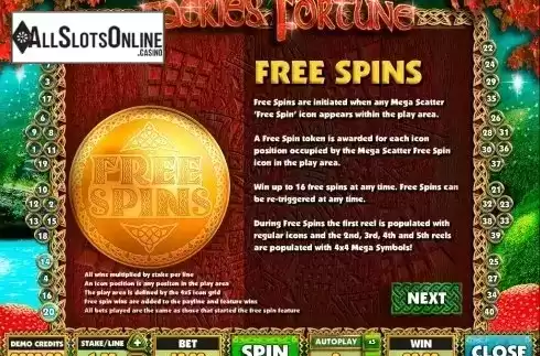 Screen4. Faeries Fortune from Microgaming
